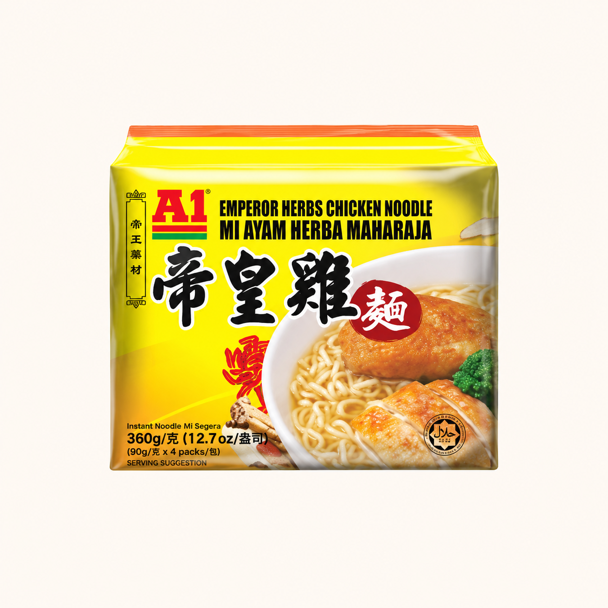 A1 帝王藥材雞即食麵