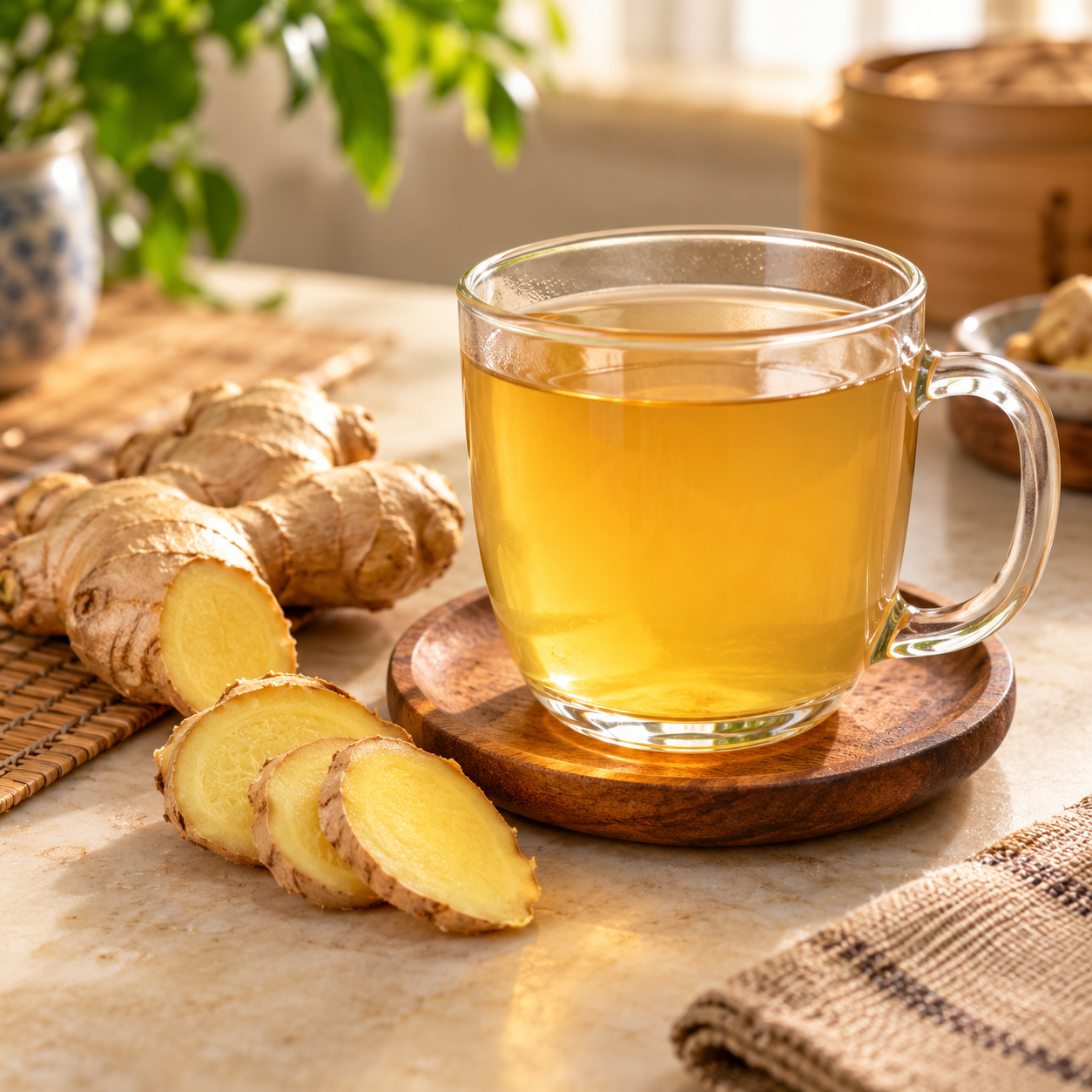 Bentong Ginger Tea・相關食品情境示意