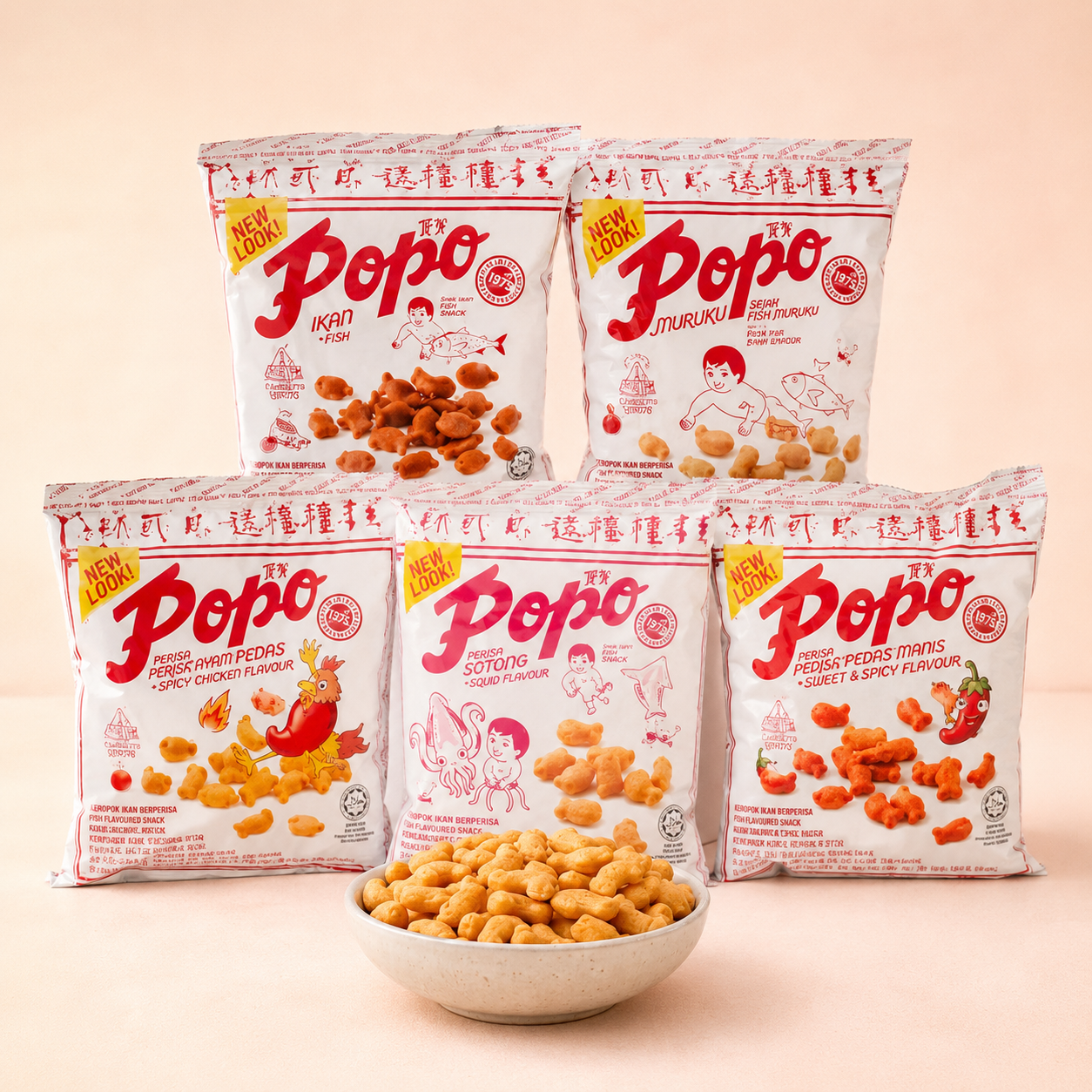 Popo 魚肉豆餅馬來西亞代購