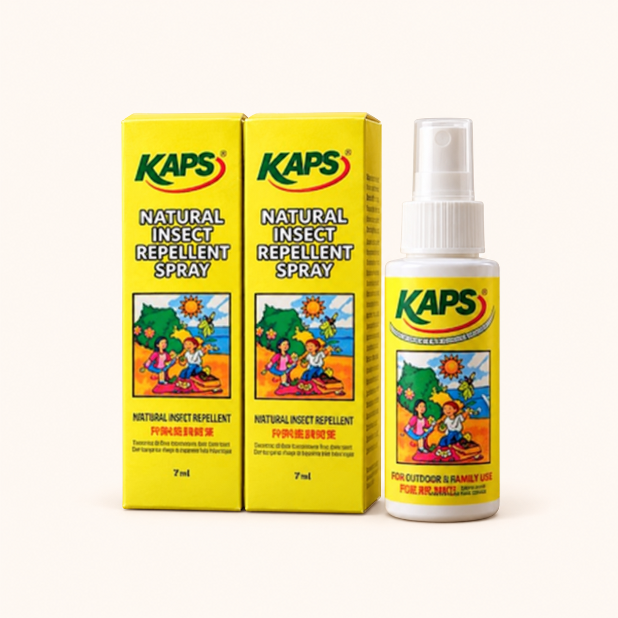 KAPS 蚊蟲噴霧 馬來西亞代購