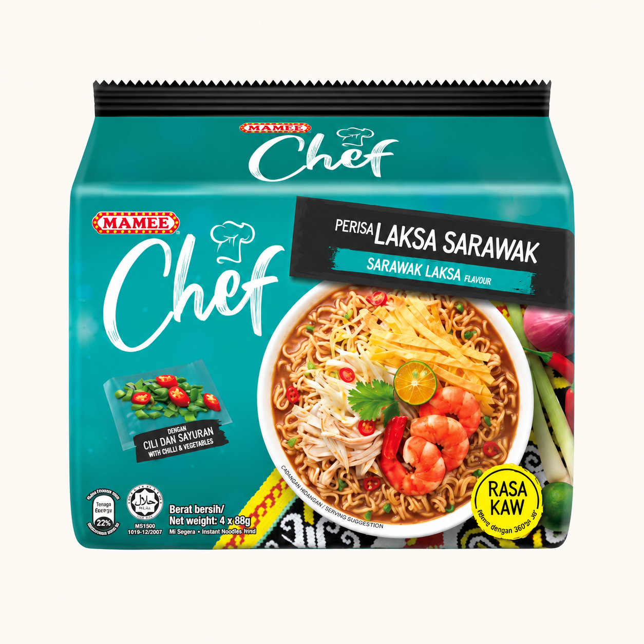 Mamee Chef 砂拉越叻沙即食麵