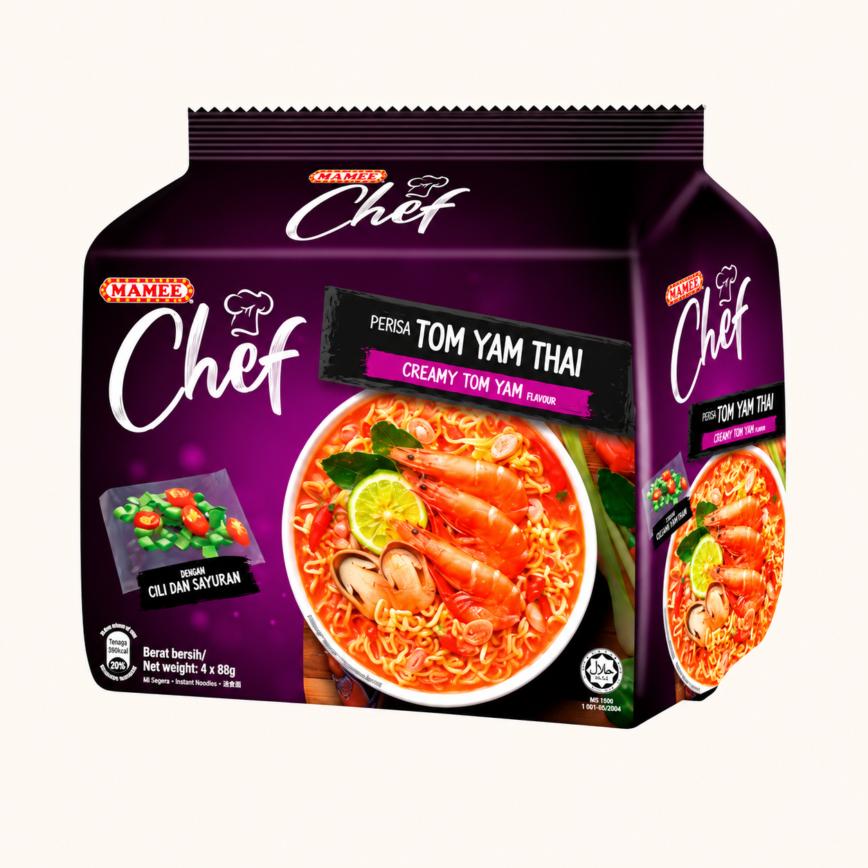 Mamee Chef 奶香冬蔭功即食麵