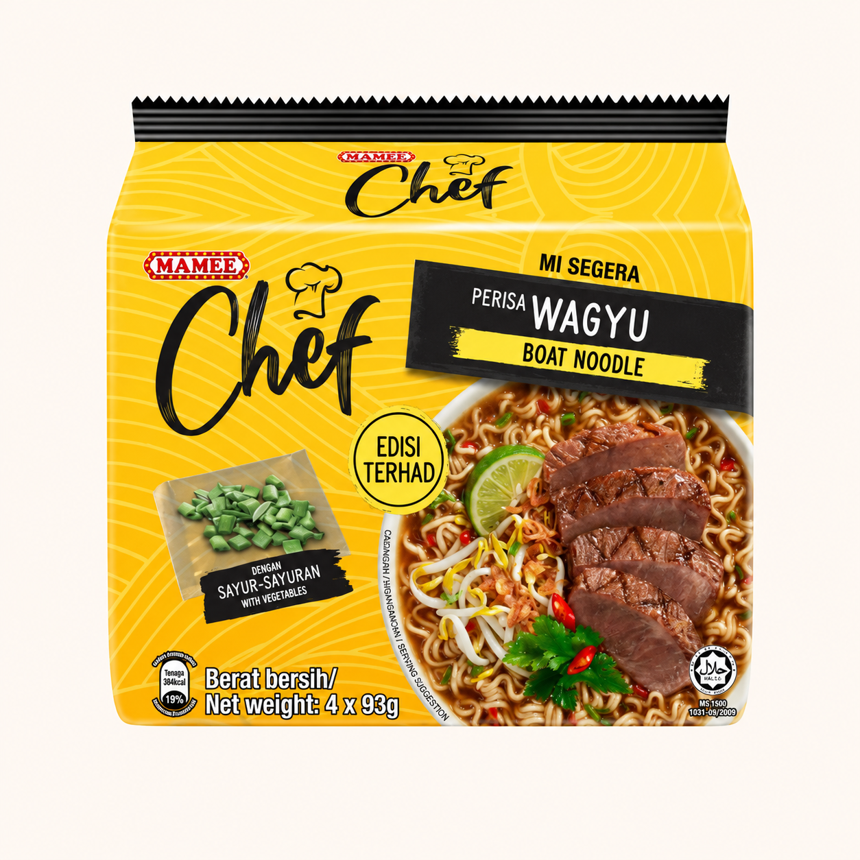 Mamee Chef 和牛船麵