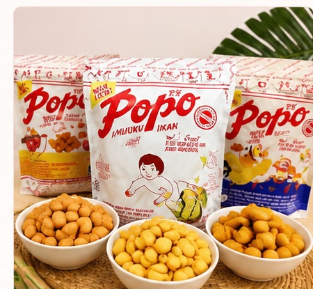 Popo 魚肉豆餅 馬來西亞國民零食