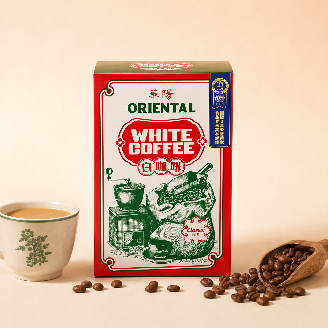 華陽 Oriental Kopi 經典白咖啡馬來西亞手信